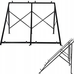 Thunder Station Électrique-Kit de montage pour deux collecteurs solaires 2,5 M THUNER RAMA-KSP-2x2,5M 1 pièce.