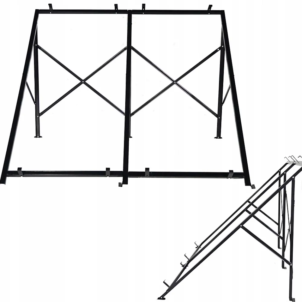 Thunder Station Électrique-Kit de montage pour deux collecteurs solaires 2,5 M THUNER RAMA-KSP-2x2,5M 1 pièce.