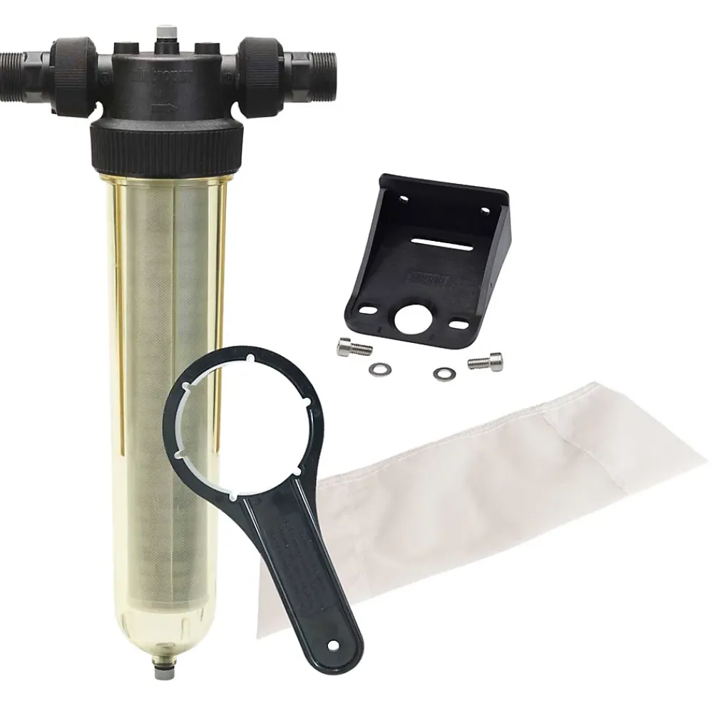 Toodo Kit Filtre à Tamis Cintropur Nw32 1"1/4 + équerre Murale + 1 Tamis Lavable 80microns