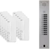 Urmet Kit interphone 1 rangée avec 11 combinés Collectif
