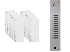 Urmet Interphone-Kit interphone 1 rangée avec 12 combinés Collectif