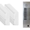 Urmet Interphone-Kit interphone 2 rangées avec 18 combinés Collectif