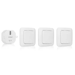 Smartwares Kit 3 interrupteurs sans fil pour chambre