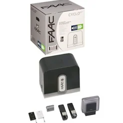 Faac Motorisation De Portail-Kit motorisation Cyclo C721 pour portail coulissant 800kg - - 10599914