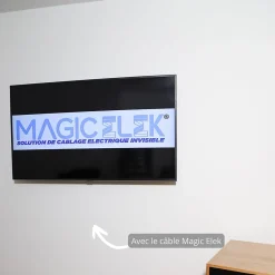 Magic Elek Passerelle Multimédia : Accessoire Tv-Kit multimédia 3 lignes 16A 3500W