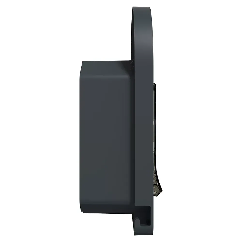 Schneider Electric Borne Recharge Voiture Électrique-Kit Mureva EVlink - Protection + Prise courant 2P+T renforcée VE IP66 IK08 Gris