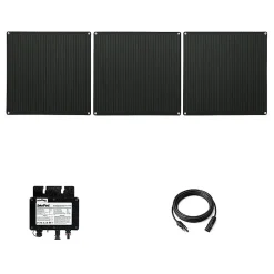 McCover Kit Panneau Solaire-Kit panneau solaire souple, 405W SOLARPLUG