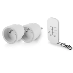 Smartwares Kit 2 prises commandées sans fil 2300W