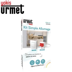 Urmet Commande De L'Éclairage-Kit radio simple allumage Yokis Up Zigbee