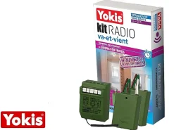 Yokis Commande De L'Éclairage-Kit radio va-et-vient POWER
