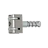 Nuova Feb Assa Abloy Italie Loquet, Targette Et Moraillon De Porte-Kit rouleau pour serrure à larder 3 points entraxe 25 mm - CORNI - N49801025000