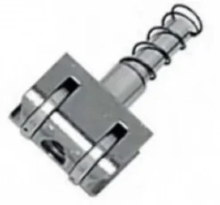 Nuova Feb Assa Abloy Italie Loquet, Targette Et Moraillon De Porte-Kit rouleau pour serrure à larder 3 points entraxe 25 mm - CORNI - N49801025000
