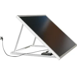 Keli France Kit Solaire KATEZER Connecté W - Prêt à Brancher - PV Bifacial - Installation Facile - Suivi Direct - Pose : Sol, Mur, Balcon