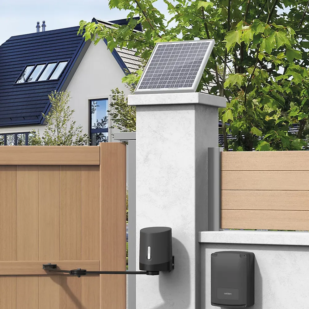 Avidsen Kit solaire universel pour motorisation de portail 12V et 24V