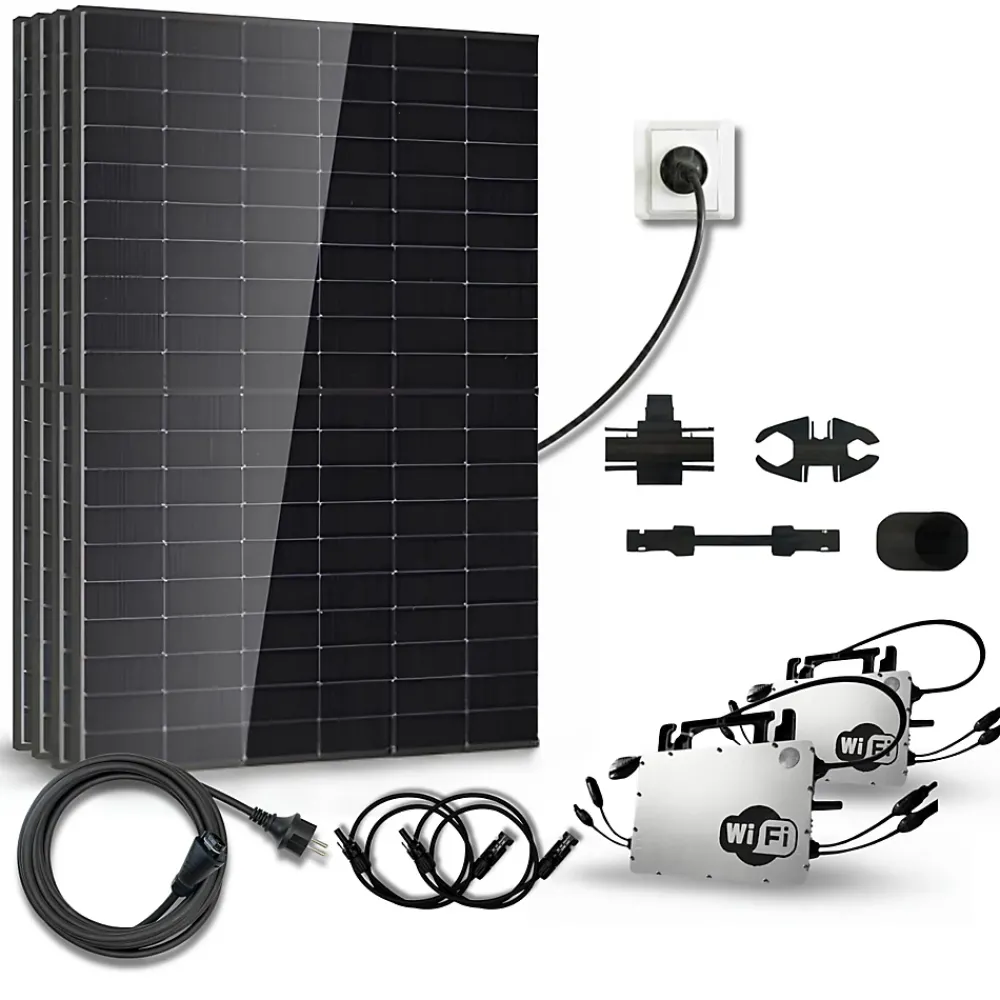 Dmegc Kit solaire 1820Wc - Micro-onduleur Hoymiles