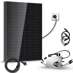 Dmegc Kit Panneau Solaire-Kit solaire 910Wc - Micro-onduleur Hoymiles