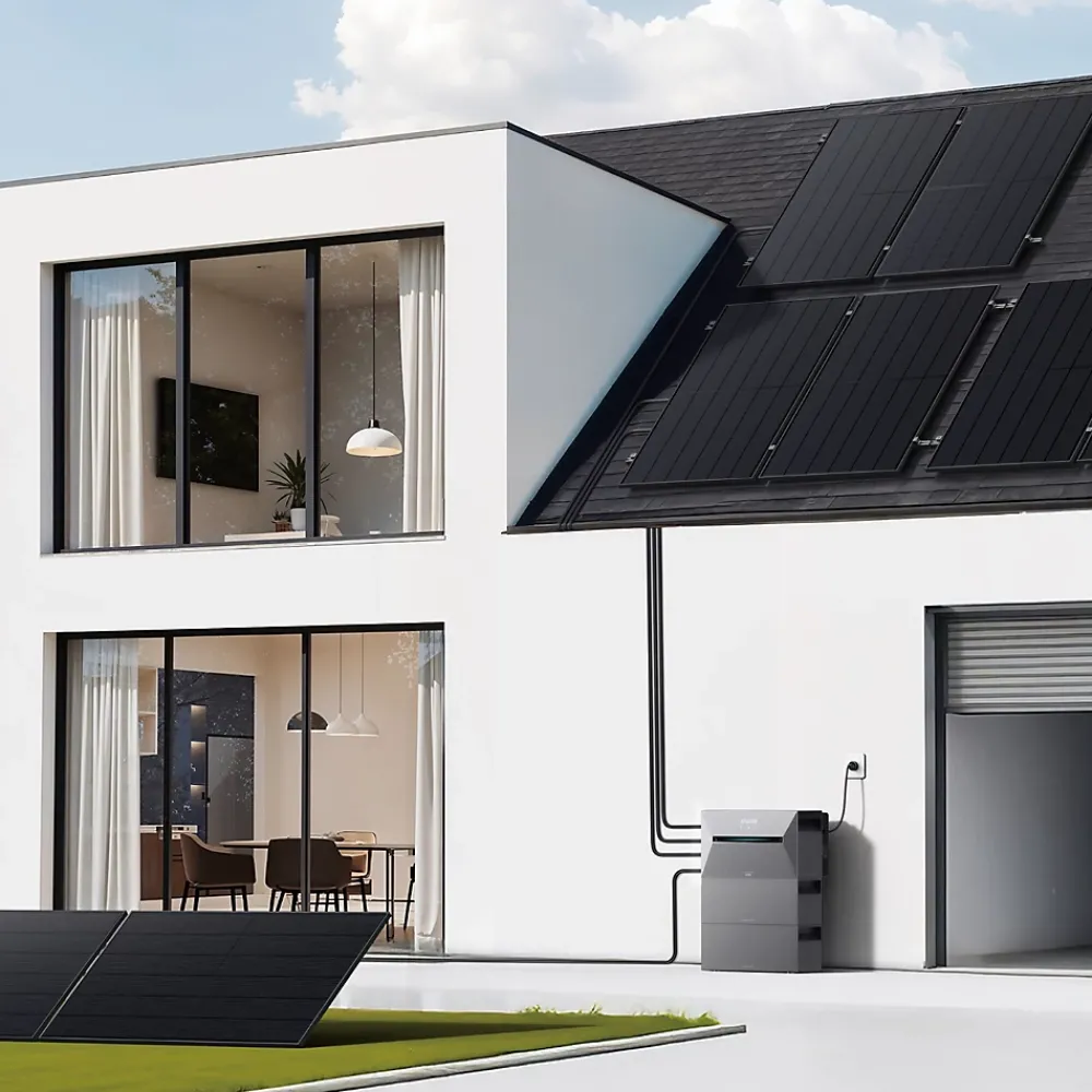 Trina Solar Kit Panneau Solaire-Kit solaire 1000Wc TrinaSolar - Batterie Anker 2,68 kWh