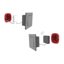 Dio Connected Home Kit va et vient récepteur + émetteur 250W - Blanc - DiO