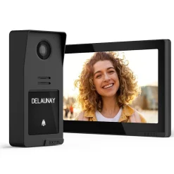 Extel Visiophone-Kit visiophone filaire connecté Digital Connect + coque graphite