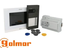 Golmar Visiophone-Kit visiophone Soul 7'' / Visiophone filaire professionnel & portier video