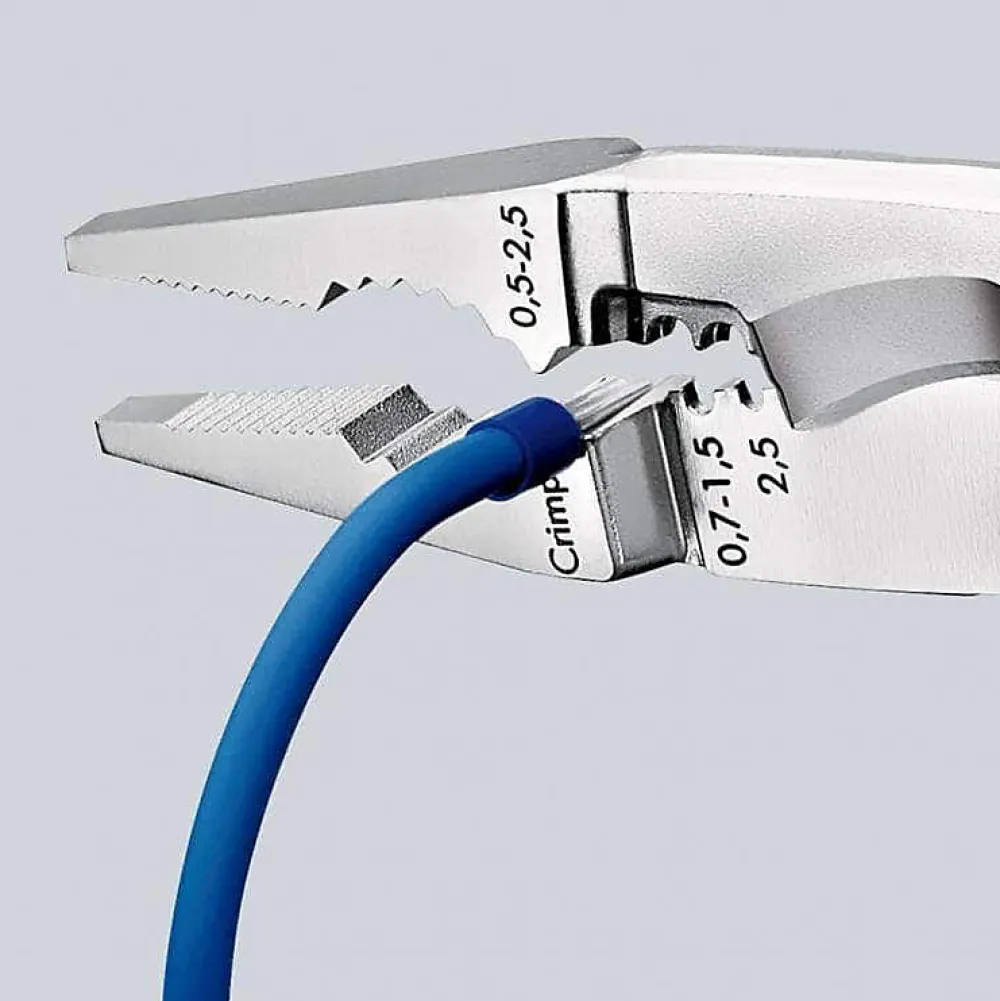 D44 Knipex 13 82 200 Pince multifonction 200 mm, dénudage jusqu'à 50 mm², 0 AWG