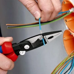 D44 Knipex 13 82 200 Pince multifonction 200 mm, dénudage jusqu'à 50 mm², 0 AWG