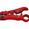 D44 Knipex 16 60 06 SB - Dénudeur de câble coaxial universel, 125 mm, plastique
