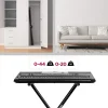 Duronic KS2B Support pour synthétiseur clavier Hauteur réglable de 33 à 98 cm Charge max 30 kg Vis et sangles de fixation