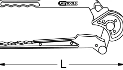 Ks Tools Ressort À Cintrer-- 122.0012 - Pince à cintrer ALU, diamètre 12 mm