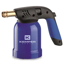 Kemper Lampe À Souder-Lampe a souder à gaz Coque Acier piezo cartouches gaz 190g