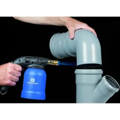 Kemper Lampe À Souder-Lampe a souder à gaz Coque Acier piezo cartouches gaz 190g