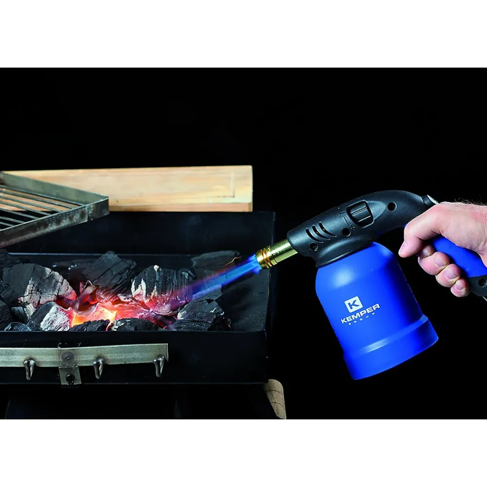 Kemper Lampe À Souder-Lampe a souder à gaz Coque Acier piezo cartouches gaz 190g