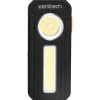 Zenitech Lampe Torche-Lampe de poche LED/COB - 300lm - avec piles -