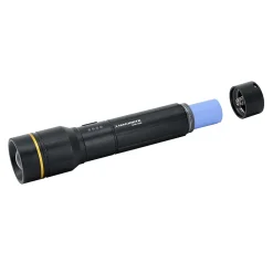Hacknite Lampe de Poche LED Rechargeable PIRALYS 1200R - 1200 lumens
