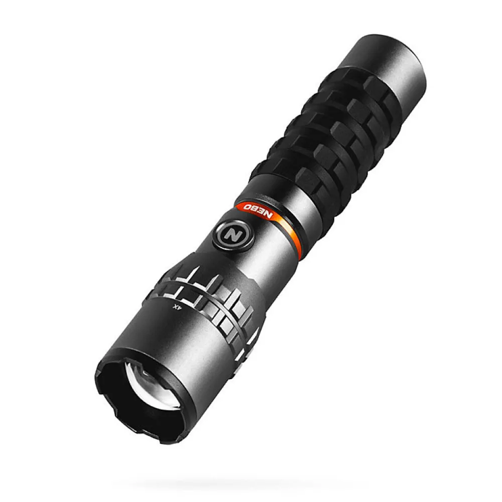 Nebo Lampe de Poche Rechargeable Slyde King 2K + COB - 2000 Lumens - Aluminium Noir IP67