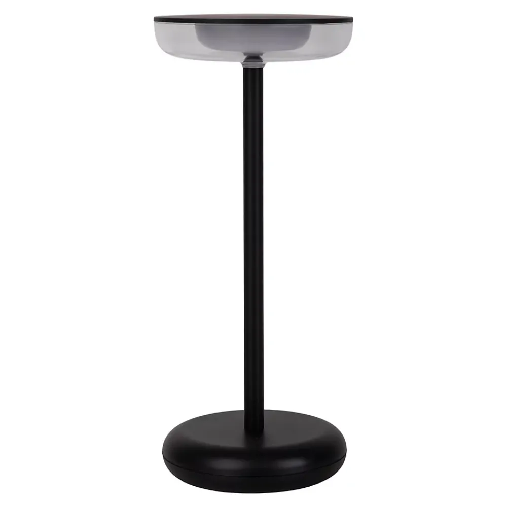 Näve Baladeuse-Lampe de table à accu PASI intérieur extérieur métal plastique noir intensité variable tactile fonction mémoire hauteur 26cm