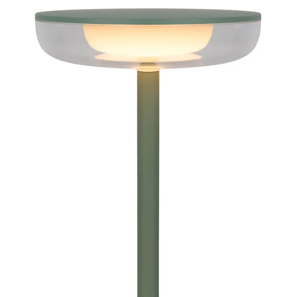 Näve Baladeuse-Lampe de table à accu PASI intérieur extérieur métal plastique rose intensité variable tactile fonction mémoire hauteur 26cm