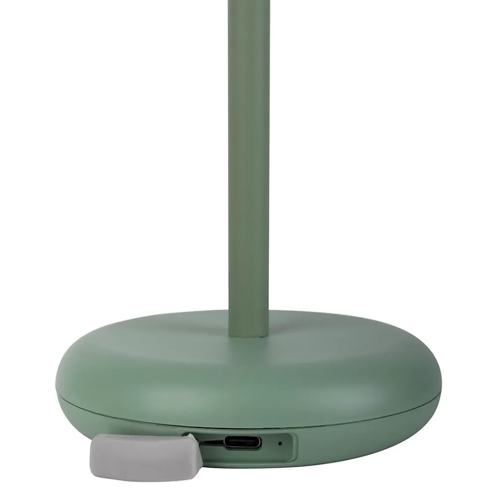 Näve Baladeuse-Lampe de table à accu PASI intérieur extérieur métal plastique rose intensité variable tactile fonction mémoire hauteur 26cm