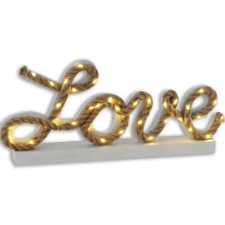 Näve Lampe de table décorative LED 'LOVE' h : 20cm