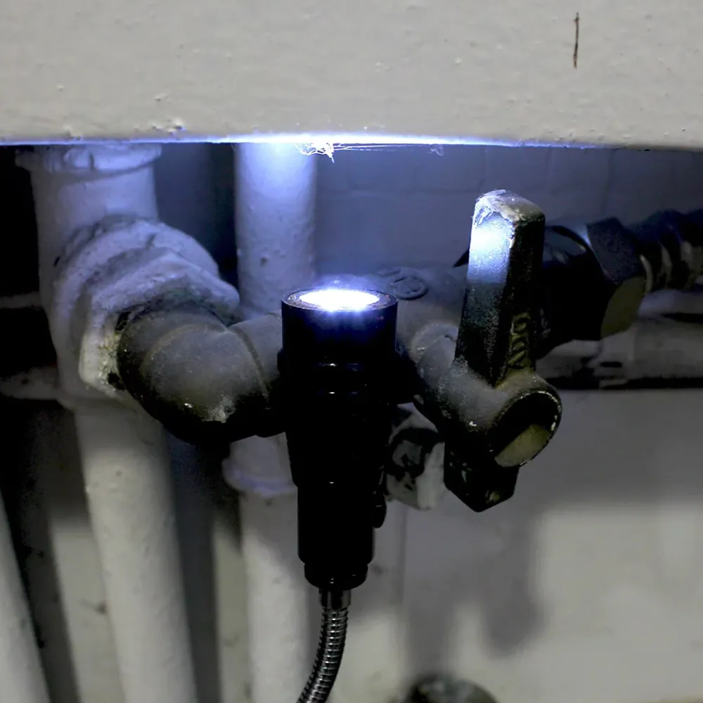 Fishtec Lampe frontale Télescopique Tête Flexible et Orientable