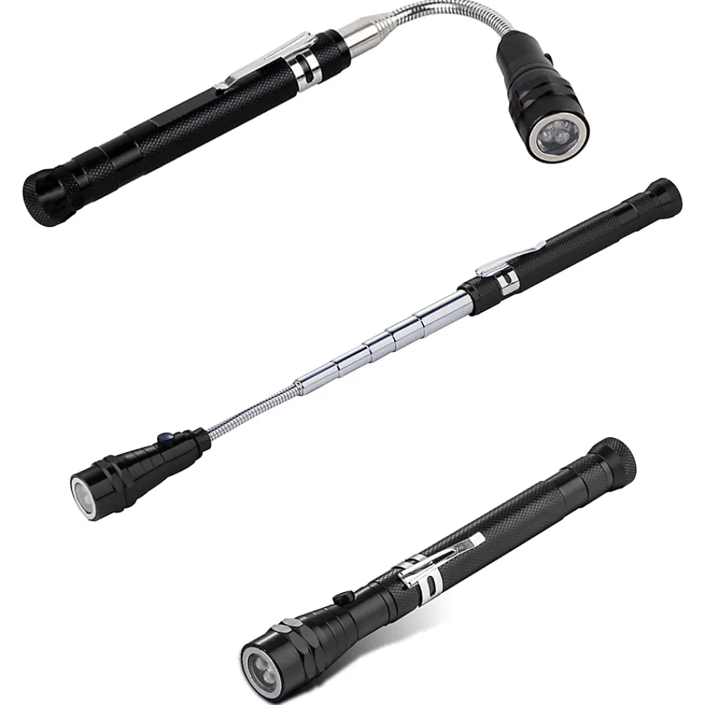 Fishtec Lampe frontale Télescopique Tête Flexible et Orientable
