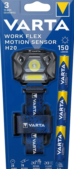 Varta Lampe frontale indestructible FM sens 150 lumens