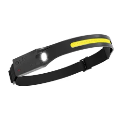 Avidsen Lampe Frontale-Lampe frontale LED rechargeable batterie lithium