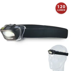 Velamp Lampe Frontale-Lampe frontale 3W LED COB à piles