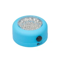 Diall Lampe LED magnétique ronde bleue 68 lumens