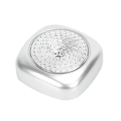Diall Baladeuse-Lampe poussoir 10 lumens, lot de 3
