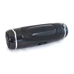 Inovalley Lampe-torche avec Enceinte intégrée 10W BT noire LightSound