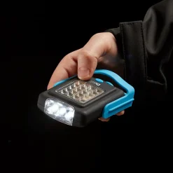 Diall Lampe Torche-Lampe torche LED 2 fonctions 220 lumens bleu