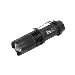 Diall Lampe Torche-Lampe torche LED 60 lumens autonomie 1h30 fonctionne avec 1 pile AA (LR6)
