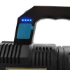 Terre Jardin Lampe torche portable 200 Lumens, rechargeable USB, norme IP 44